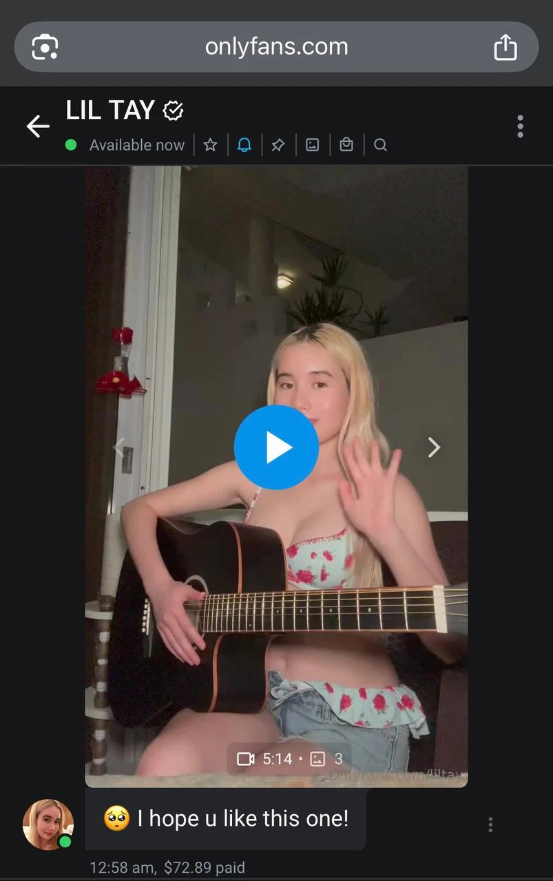 Слитые фото — Lil tay 092 — на сайте сливы-тг.ком